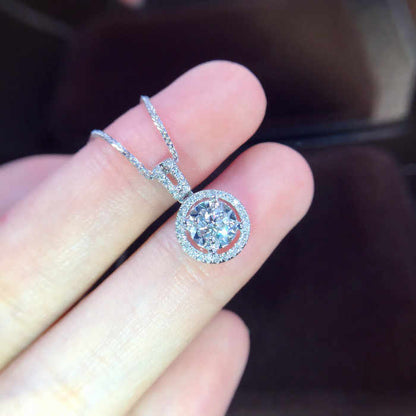 Colar personalizado de diamantes cultivados em laboratório amarelo ANSTER Jewelry 