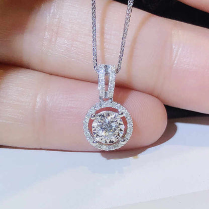 Colar personalizado de diamantes cultivados em laboratório amarelo ANSTER Jewelry 