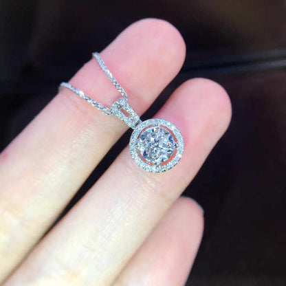 Colar personalizado de diamantes cultivados em laboratório amarelo ANSTER Jewelry 