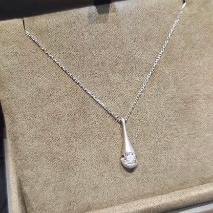 خاتم ألماس من الذهب عيار 18 قيراطًا مقطوع على شكل كمثرى ومُزرع في المختبر من مجوهرات ANSTER مصنوع يدويًا وفقًا لمعايير أخلاقية 