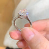 ANSTER Wholesales Price IGI Pear Cut Lab Grown Diamond White Gold Ring Engagement Ring