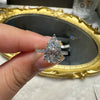 ANSTER Wholesales Price IGI Pear Cut Lab Grown Diamond White Gold Ring Engagement Ring