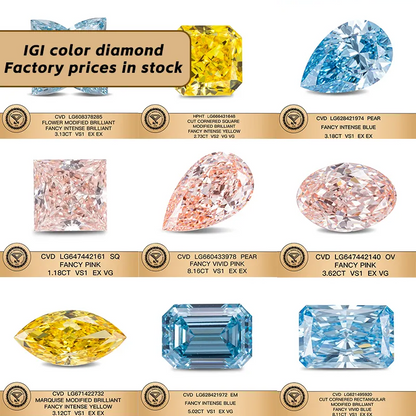 خاتم ألماس من الذهب عيار 18 قيراطًا مقطوع على شكل كمثرى ومُزرع في المختبر من مجوهرات ANSTER مصنوع يدويًا وفقًا لمعايير أخلاقية 