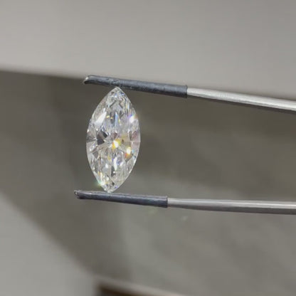 خاتم ألماس من الذهب عيار 18 قيراطًا مقطوع على شكل كمثرى ومُزرع في المختبر من مجوهرات ANSTER مصنوع يدويًا وفقًا لمعايير أخلاقية 