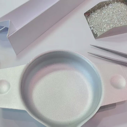 خاتم ألماس من الذهب عيار 18 قيراطًا مقطوع على شكل كمثرى ومُزرع في المختبر من مجوهرات ANSTER مصنوع يدويًا وفقًا لمعايير أخلاقية 