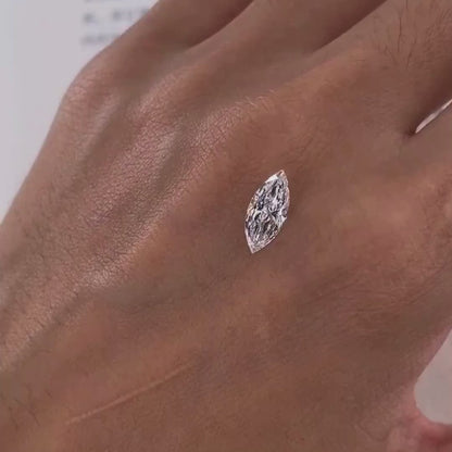 خاتم ألماس من الذهب عيار 18 قيراطًا مقطوع على شكل كمثرى ومُزرع في المختبر من مجوهرات ANSTER مصنوع يدويًا وفقًا لمعايير أخلاقية 