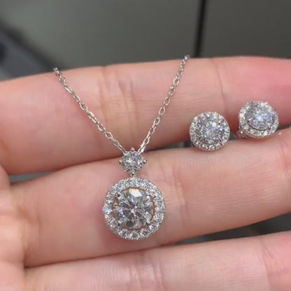 Colar personalizado de diamantes cultivados em laboratório amarelo ANSTER Jewelry 