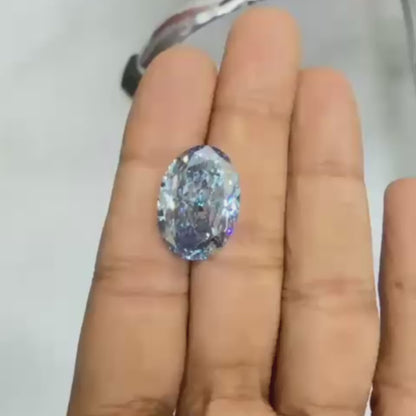 خاتم ألماس من الذهب عيار 18 قيراطًا مقطوع على شكل كمثرى ومُزرع في المختبر من مجوهرات ANSTER مصنوع يدويًا وفقًا لمعايير أخلاقية 