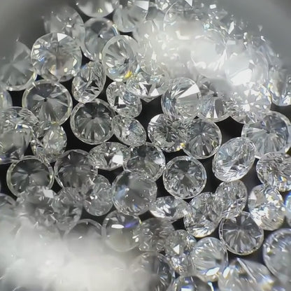 خاتم ألماس من الذهب عيار 18 قيراطًا مقطوع على شكل كمثرى ومُزرع في المختبر من مجوهرات ANSTER مصنوع يدويًا وفقًا لمعايير أخلاقية 