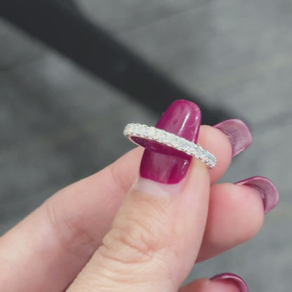 خاتم ألماس من الذهب عيار 18 قيراطًا مقطوع على شكل كمثرى ومُزرع في المختبر من مجوهرات ANSTER مصنوع يدويًا وفقًا لمعايير أخلاقية 