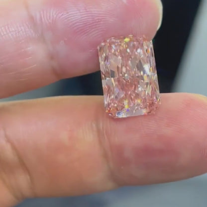 خاتم ألماس من الذهب عيار 18 قيراطًا مقطوع على شكل كمثرى ومُزرع في المختبر من مجوهرات ANSTER مصنوع يدويًا وفقًا لمعايير أخلاقية 