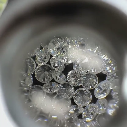 خاتم ألماس من الذهب عيار 18 قيراطًا مقطوع على شكل كمثرى ومُزرع في المختبر من مجوهرات ANSTER مصنوع يدويًا وفقًا لمعايير أخلاقية 