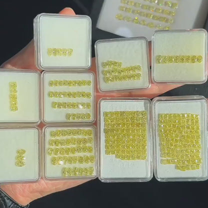 خاتم ألماس من الذهب عيار 18 قيراطًا مقطوع على شكل كمثرى ومُزرع في المختبر من مجوهرات ANSTER مصنوع يدويًا وفقًا لمعايير أخلاقية 