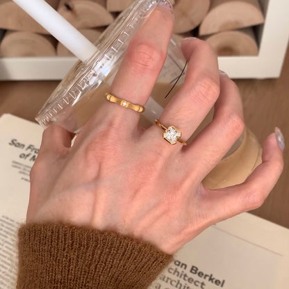 خاتم ألماس من الذهب عيار 18 قيراطًا مقطوع على شكل كمثرى ومُزرع في المختبر من مجوهرات ANSTER مصنوع يدويًا وفقًا لمعايير أخلاقية 