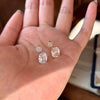 ANSTER Wholesales Price Cushion Lab Grown Diamonds Unpierced Earrings with IGI