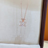 ANSTER Custom Wholesales Price Perfume Bottle Design Lab Grown Diamond Pendant Necklace with IGI