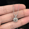 ANSTER Customized Wholesales Price 2ct Lab Grown Diamond Pendant Necklace with IGI