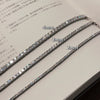 ANSTER Customized Wholesales Price 2-6mm Lab Grown Diamond Tennis Chain Necklace with IGI