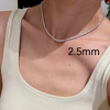 ANSTER Customized Wholesales Price 2-6mm Lab Grown Diamond Tennis Chain Necklace with IGI