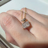 ANSTER Custom Wholesales Price Perfume Bottle Design Lab Grown Diamond Pendant Necklace with IGI