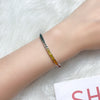 ANSTER JEWELRY Rainbow Gemstone Tennis Chain Platinum PT950 Lab Grown Bracelet
