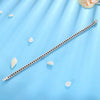 ANSTER JEWELRY Rainbow Gemstone Tennis Chain Platinum PT950 Lab Grown Bracelet