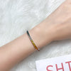 ANSTER JEWELRY Rainbow Gemstone Tennis Platinum PT950 Lab Grown Bracelet for Women